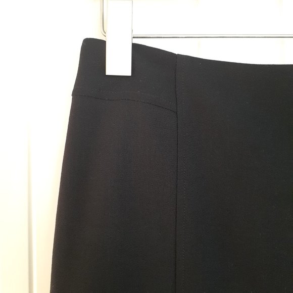 Ann Taylor Wool Skirt Black Size 6 - Picture 4 of 12